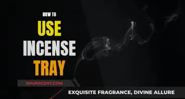 Using an Incense Tray: A Beginner's Guide