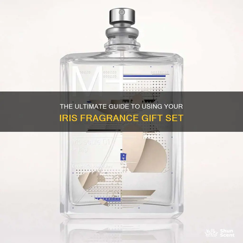 how to use iris fragrance gift set