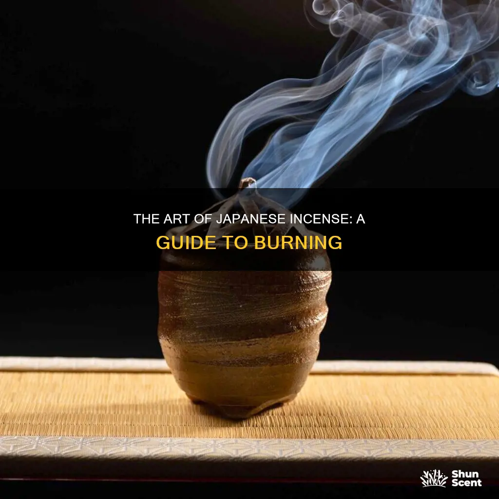 how to use japanese incense
