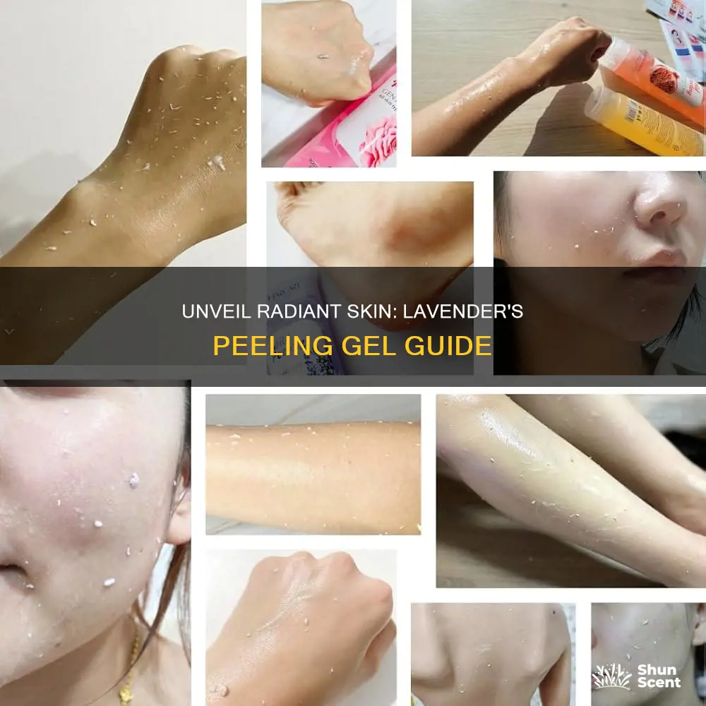 how to use lavender fragrance peeling gel