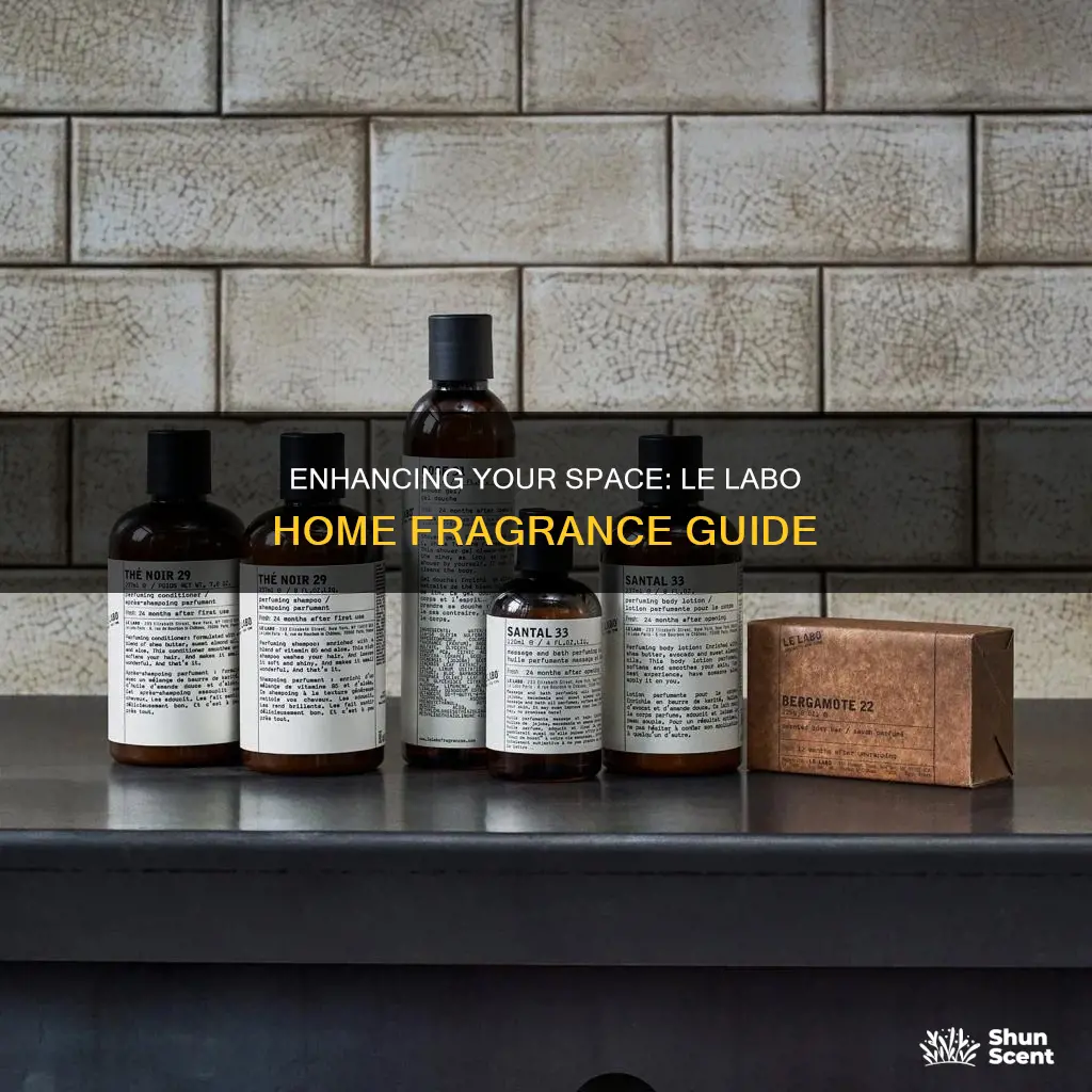 how to use le labo home fragrance