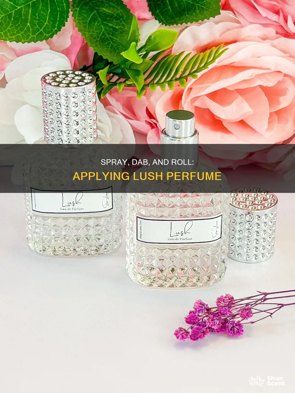 how to use lush perfume