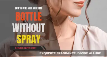 Mini Perfume Bottle Hacks: Spray-Free Application Techniques