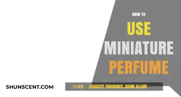 Miniature Perfume: Maximizing Your Tiny Fragrance