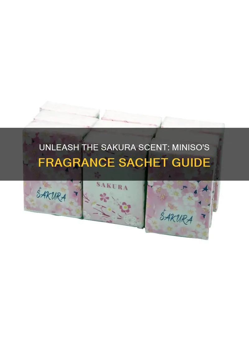 how to use miniso fragrance sachet sakura