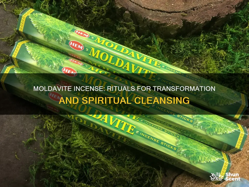 how to use moldavite incense