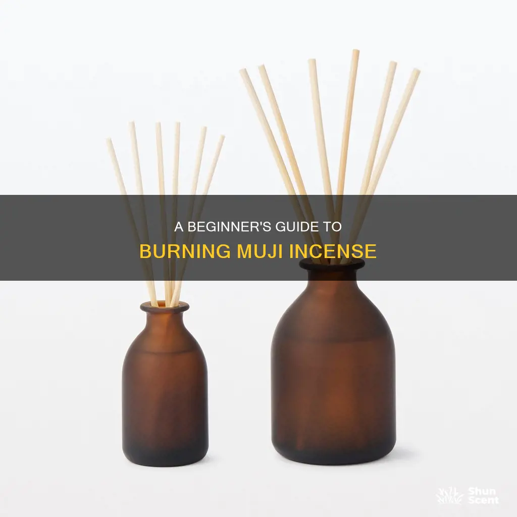 how to use muji incense