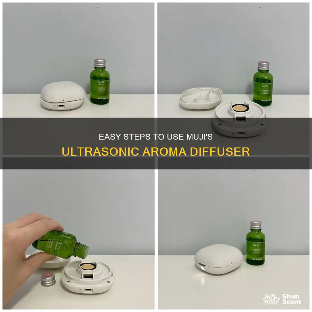 how to use muji ultrasonic aroma diffuser