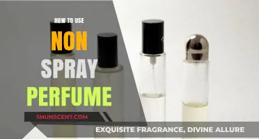 Non-Spray Perfume Application Techniques