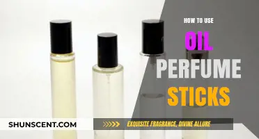 Applying Oil Perfume Sticks: A Quick Guide