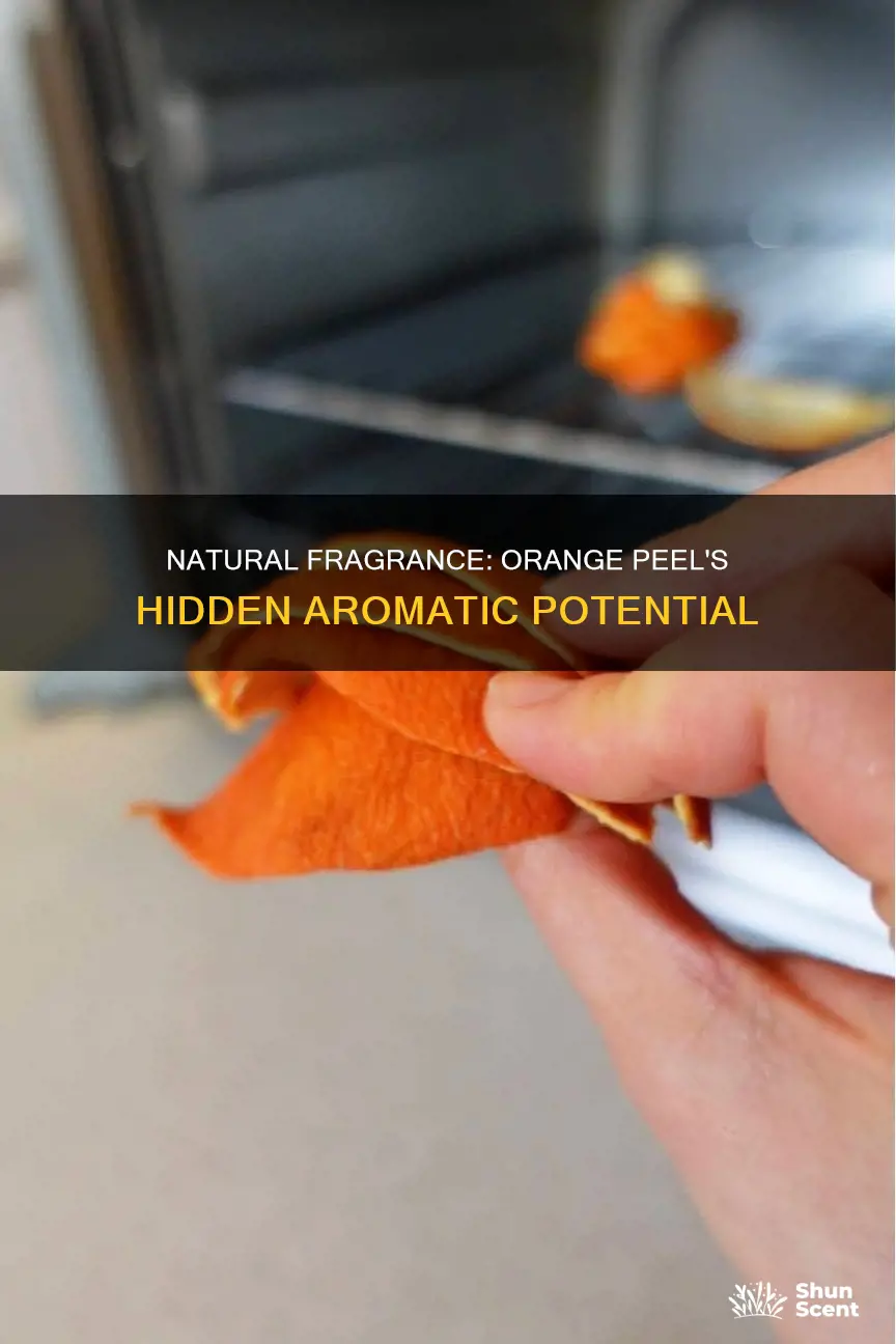 how to use orange peel for fragrance