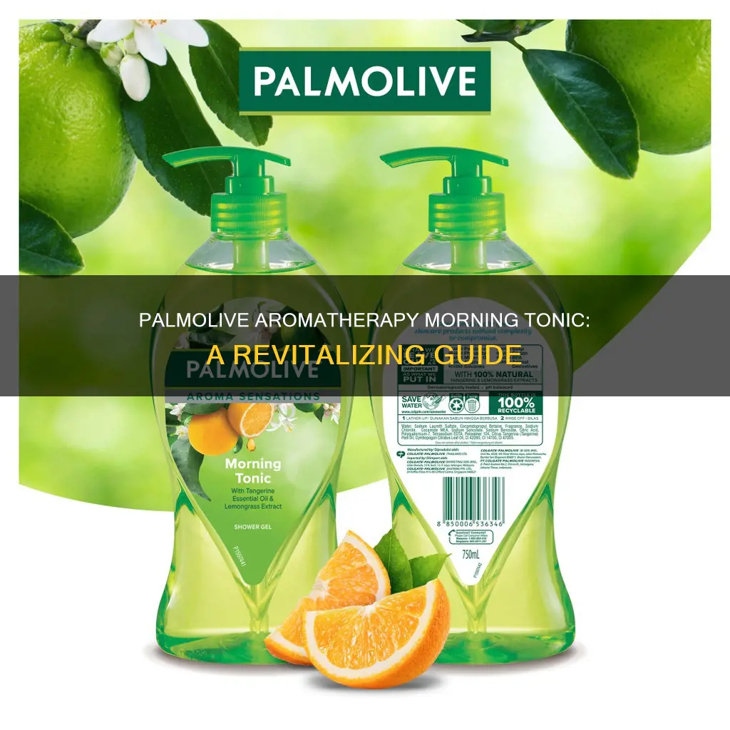 how to use palmolive aroma therapy morning tonic