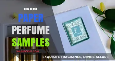 Explore the Art of Paper Perfume Samples