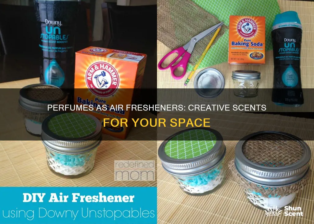how to use perfume as air freshener