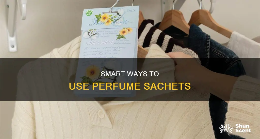 how to use perfume sachets