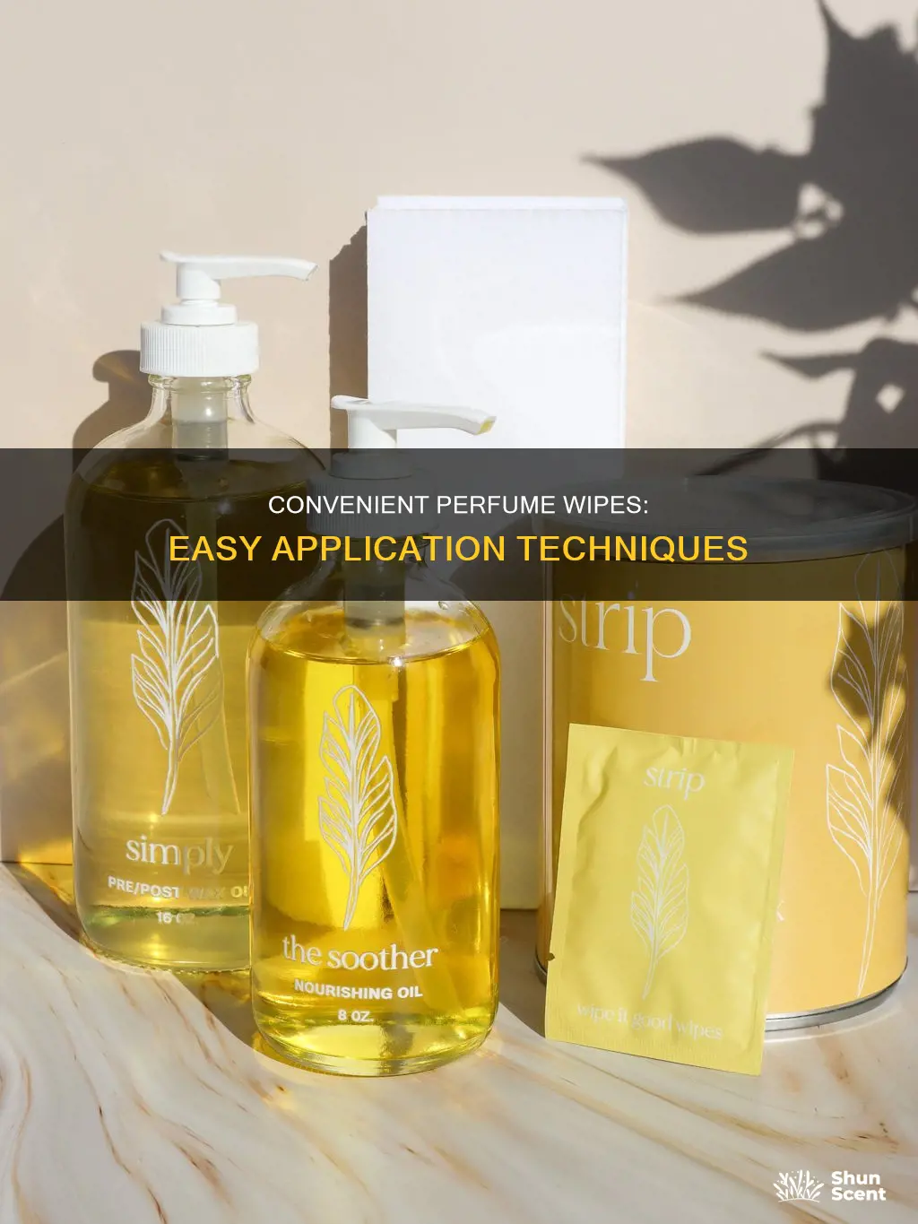 how to use perfume wipes