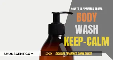 Aroma Body Wash: Keep Calm and Recharge