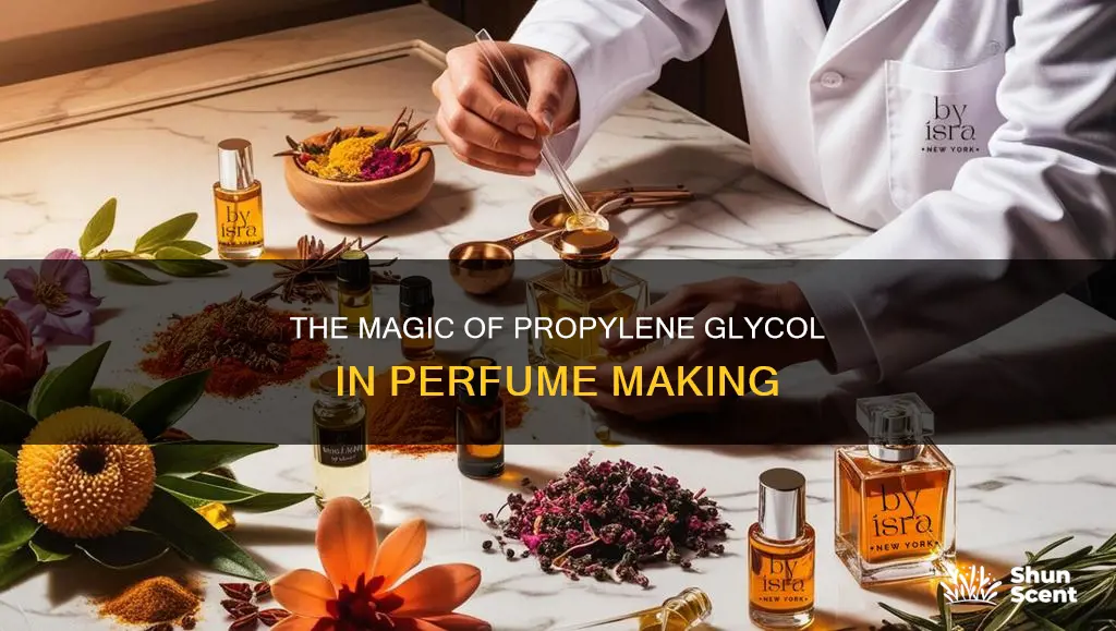 how to use propylene glycol in perfume making
