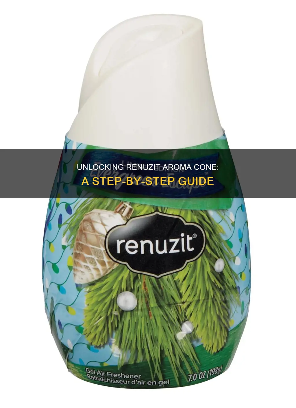 how to use renuzit aroma cone