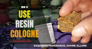 The Art of Resin Cologne: A Guide to Application