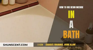 Resin Incense in Your Bath: A Relaxing Ritual
