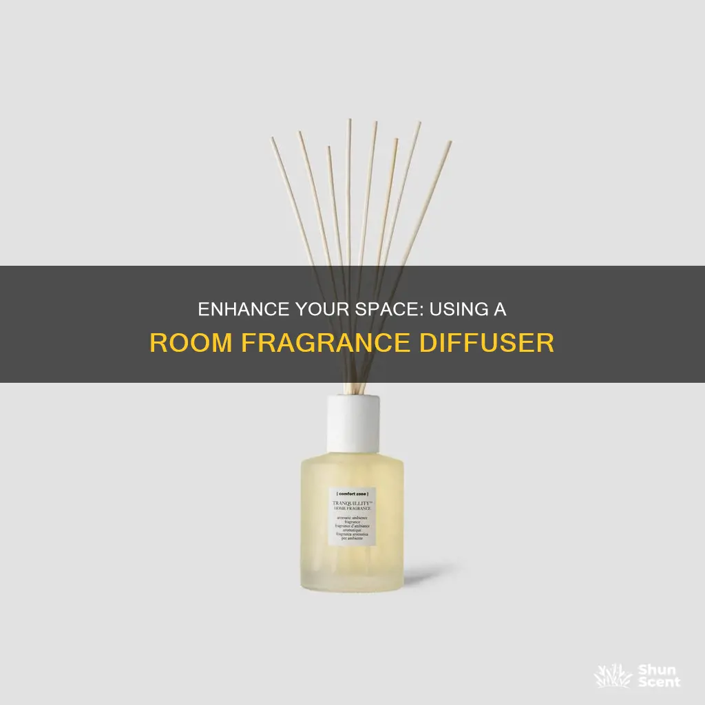 how to use room fragrance diffuser