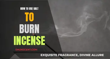 Burning Incense with Salt: A Step-by-Step Guide