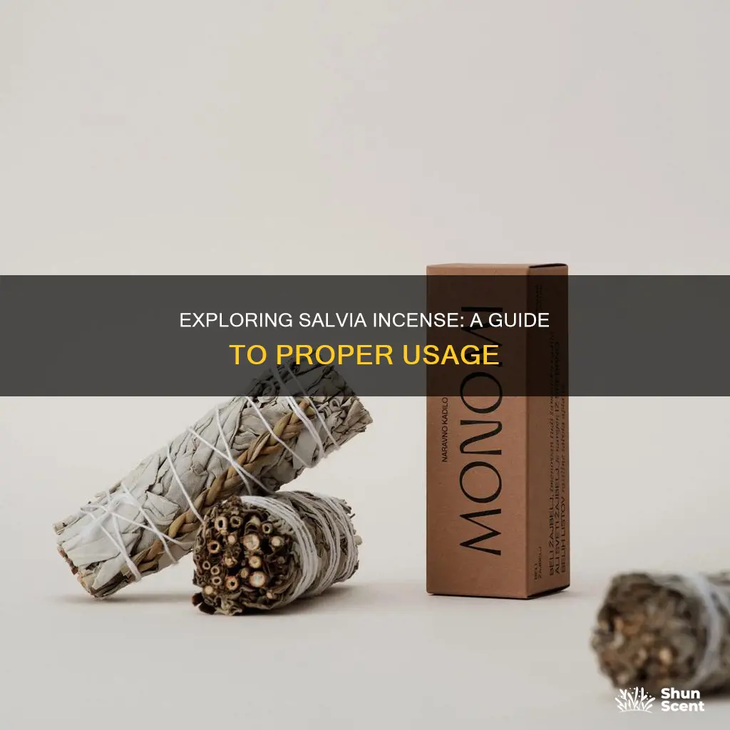 how to use salvia incense