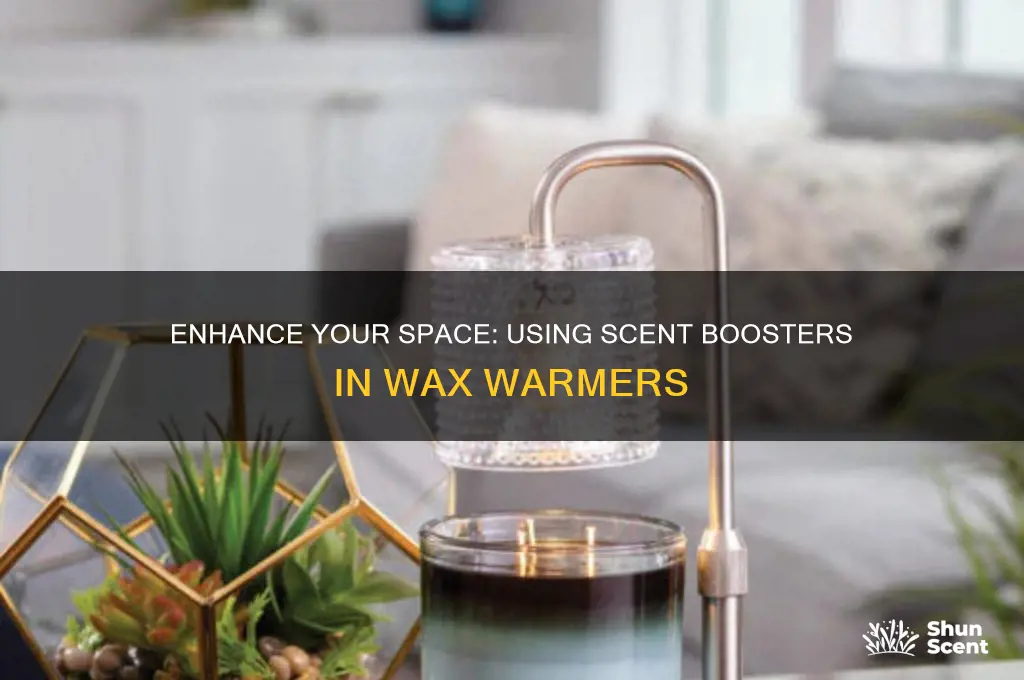 how to use scent boosters in wax warmer