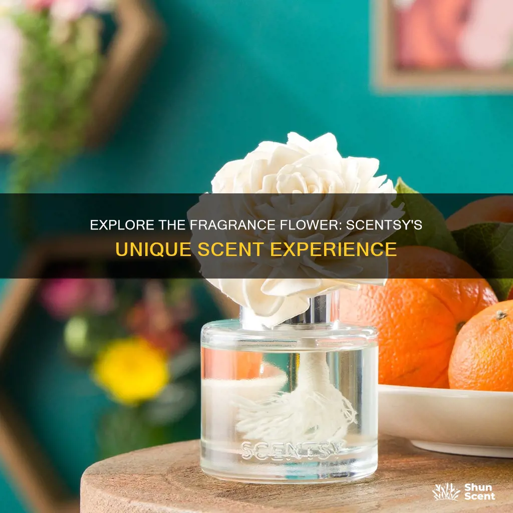 how to use scentsy fragrance flower