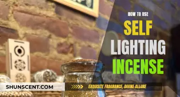 Self-Lighting Incense: Easy Steps to Follow
