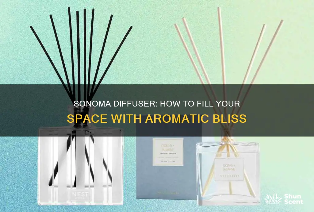 how to use sonoma fragranced diffuser