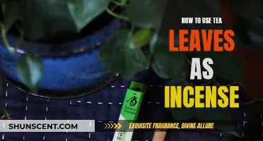 Utilizing Tea Leaves: Incense Aromas and Relaxation