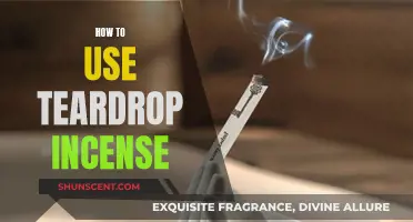 Using Teardrop Incense: A Beginner's Guide to Burning