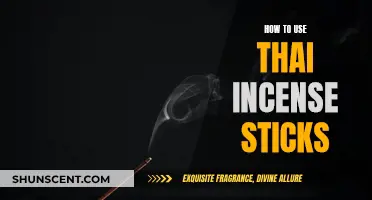 The Art of Thai Incense: A Guide to Usage