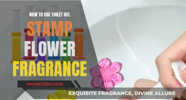 Toilet Gel Stamp: Crafting Fragrant Flowers with a Unique Touch