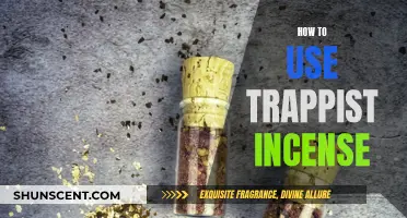 Trappist Incense: A Guide to Proper Usage and Benefits