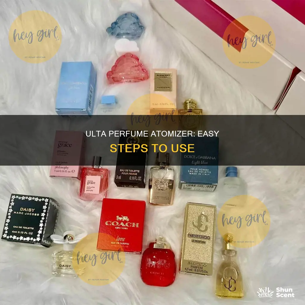 how to use ulta perfume atomizer