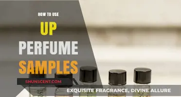 Creative Ways to Use Perfume Samples