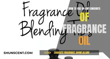 Creative Ways to Utilize Small Fragrance Oil Quantities