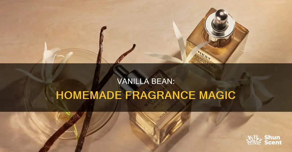 how to use vanilla bean to make a homemade fragrance