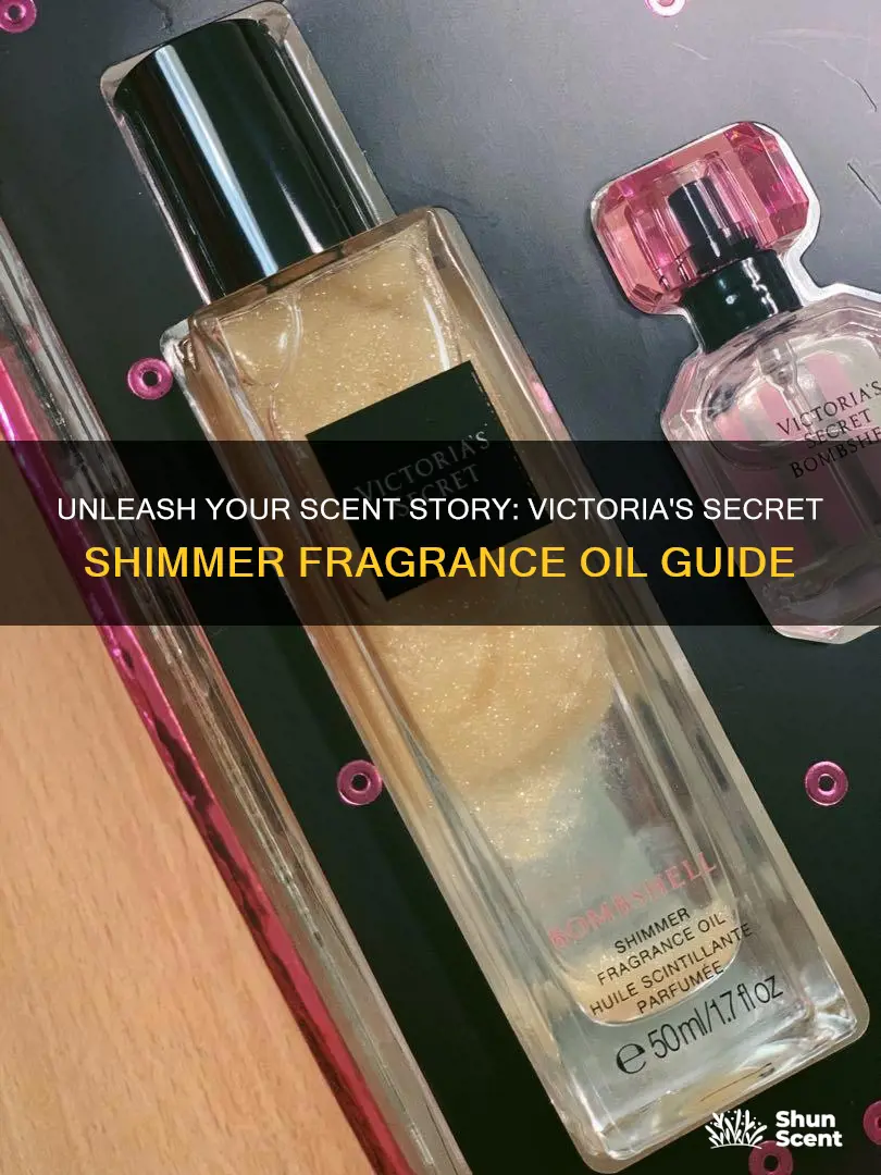 how to use victoria secret shimmer fragrance oil