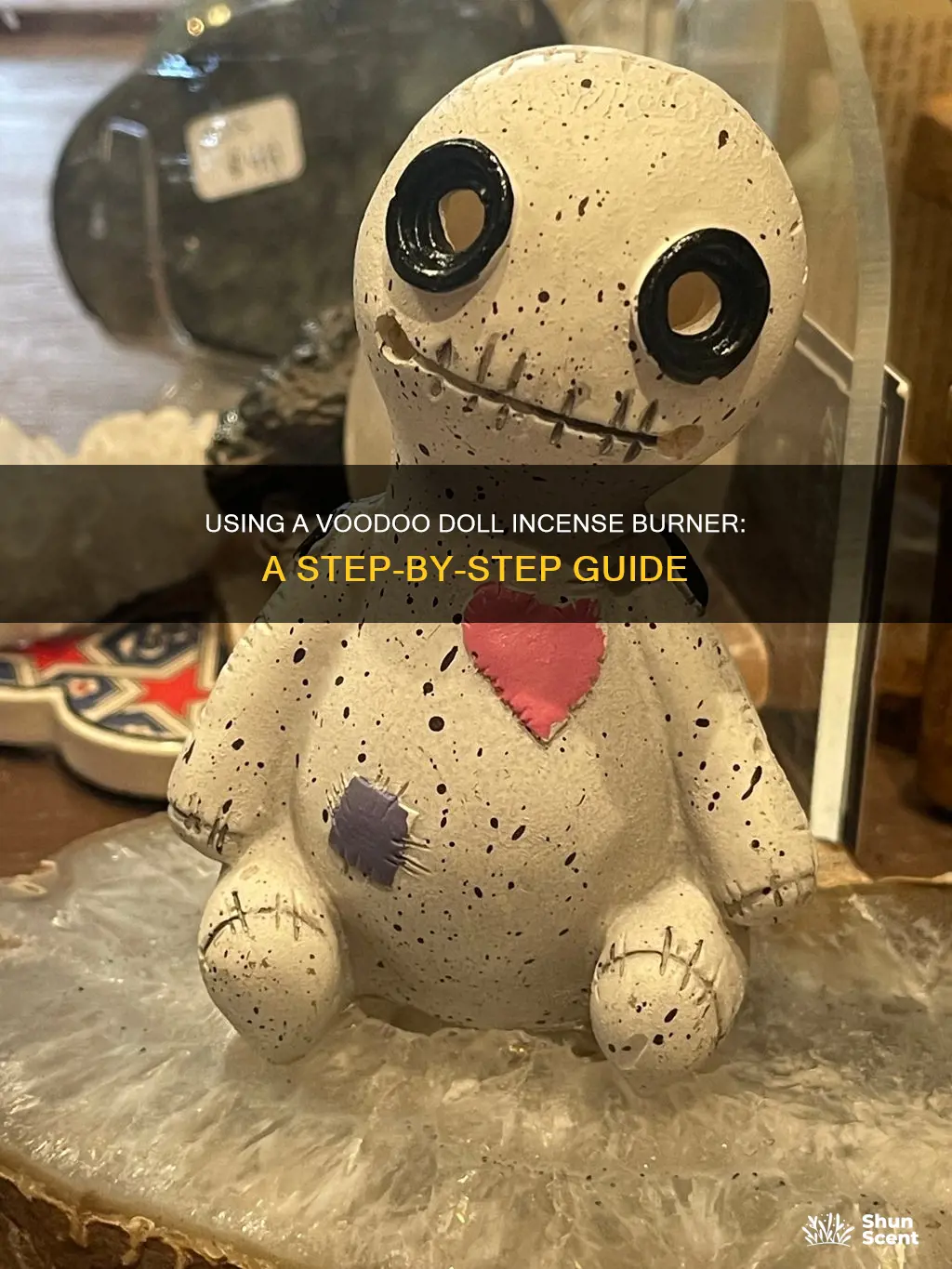 how to use voodoo doll incense burner