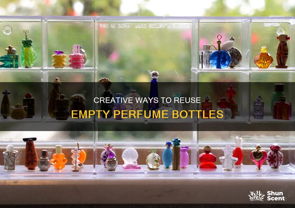 how to use waste perfume bottles