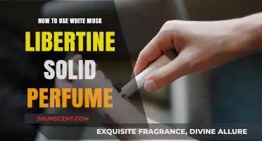 The Art of Applying White Musk Libertine Solid Perfume