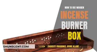 Using a Wooden Incense Burner Box: A Beginner's Guide