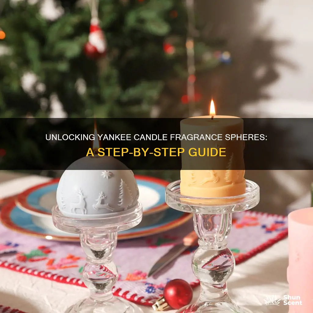 how to use yankee candle fragrance spheres