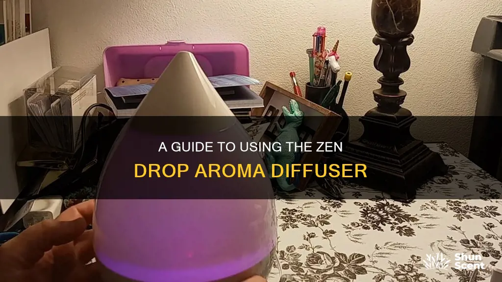 how to use zen drop aroma diffuser