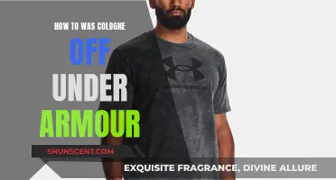 Washing Cologne Off: Keeping Under Armour Odor-Free