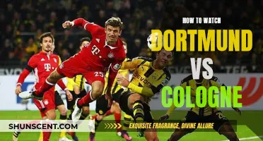 Streaming Dortmund vs. Cologne: A Guide to Watching the Match